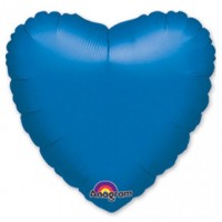 Шар фольгированный  c гелием Сердце МЕТАЛЛИК  - BLUE,18", , 320 р., Шар фольгированный  c гелием Сердце МЕТАЛЛИК  - BLUE,18", , Фольгированные шары